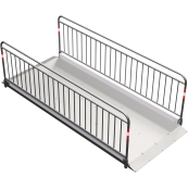 Aluminium and steel | trench bridge | Width: 1,30 m, Length: 3,30 m